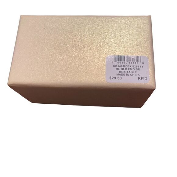 NWT Charter Club silver tone pearl heads hinge bracelet - Picture 3 of 5